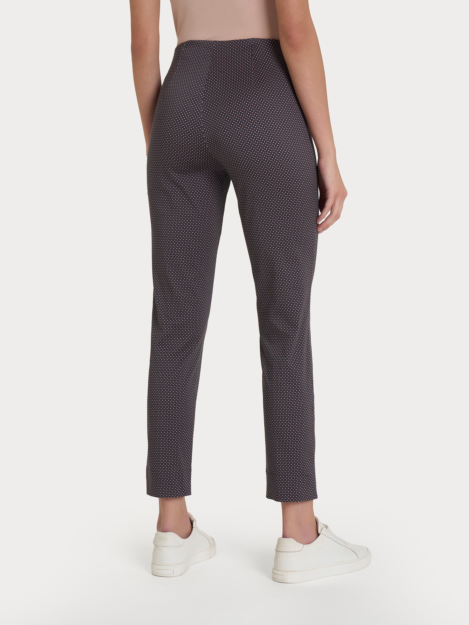 Ragno Satin Power Pantalone Capri Warm Taupe fantasia
