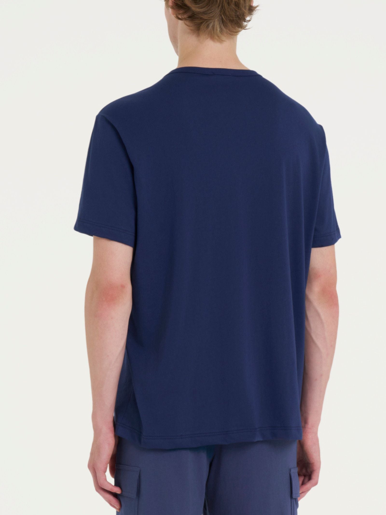 Ragno Jersey di Cotone T-shirt Maglietta Uomo Naval Academy Piping