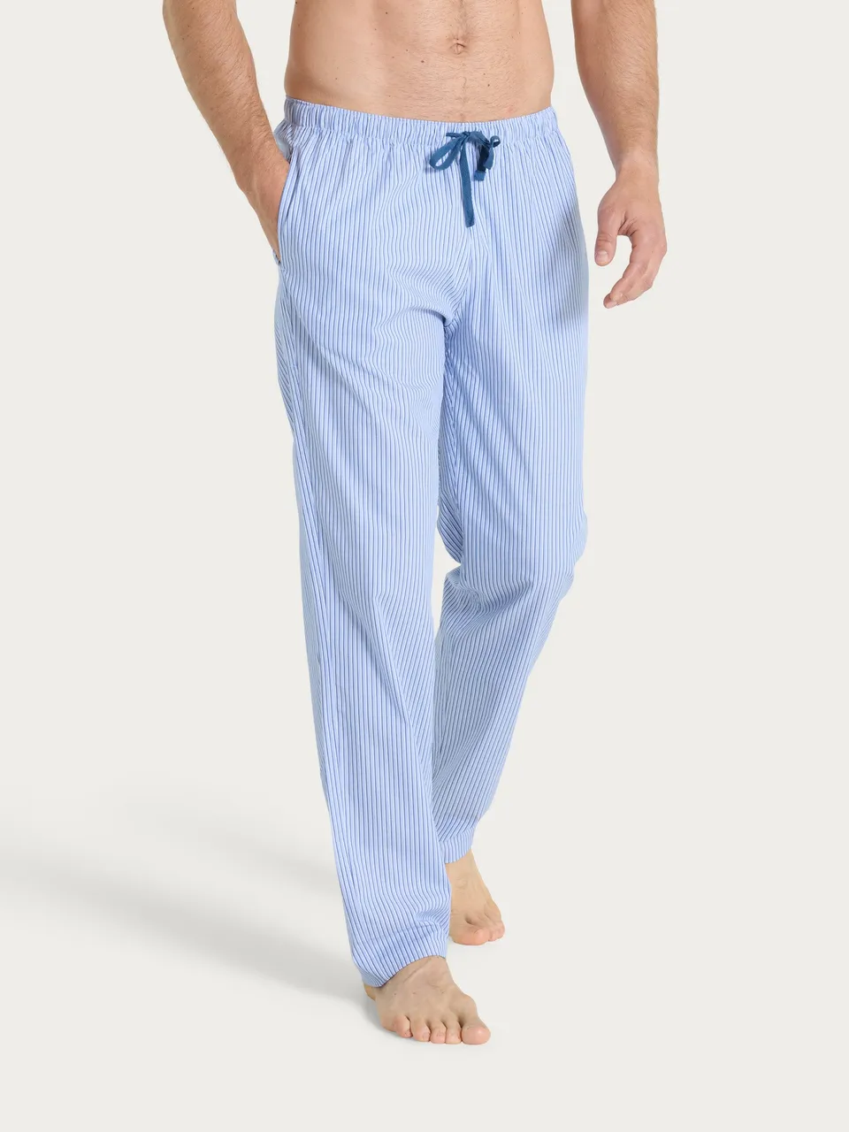 Ragno Classic Pantalone Pigiama Lungo Skipper Blue Cotone