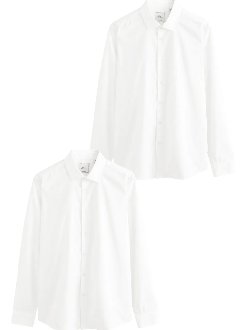 Next Easy-Care camicia uomo maniche lunghe 2 pezzi