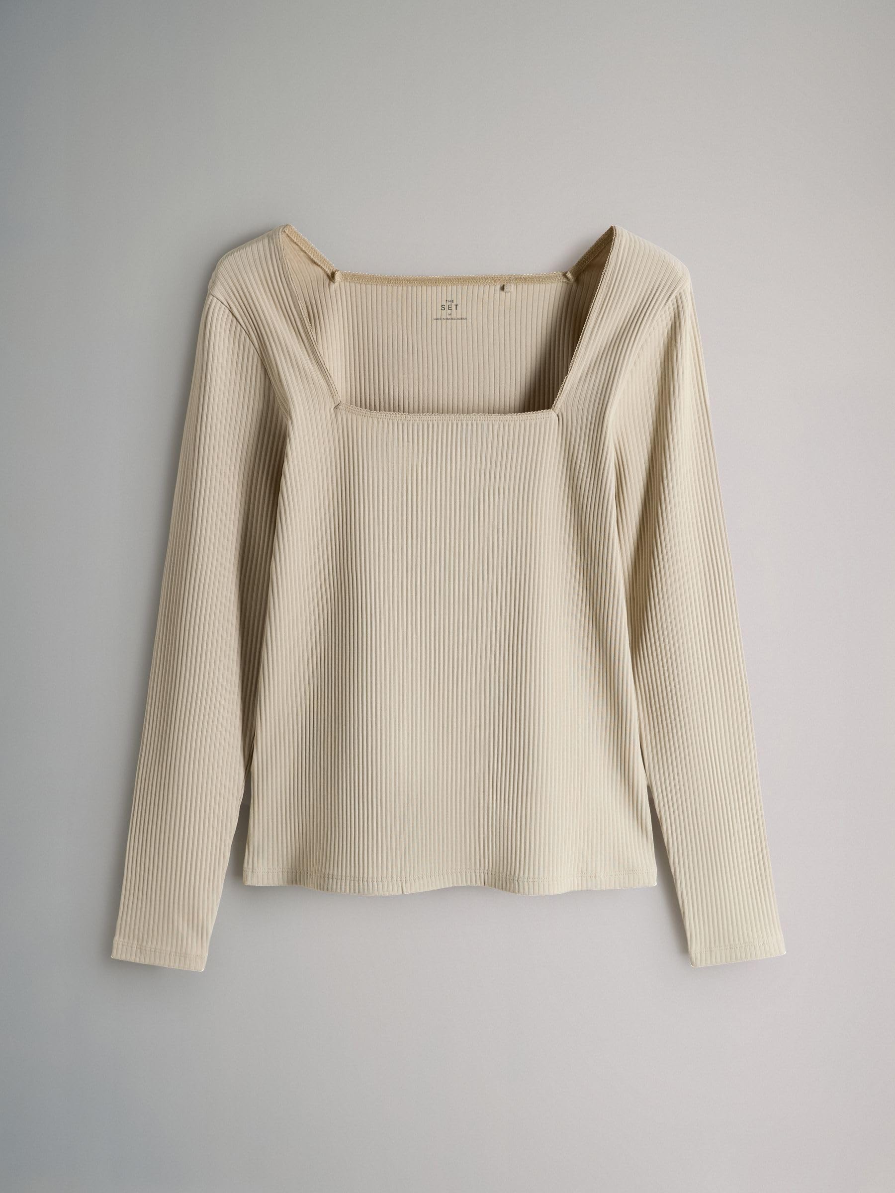 Geo Next THE SET Top Coste Scollo Squadrato Donna 4 Pezzi S