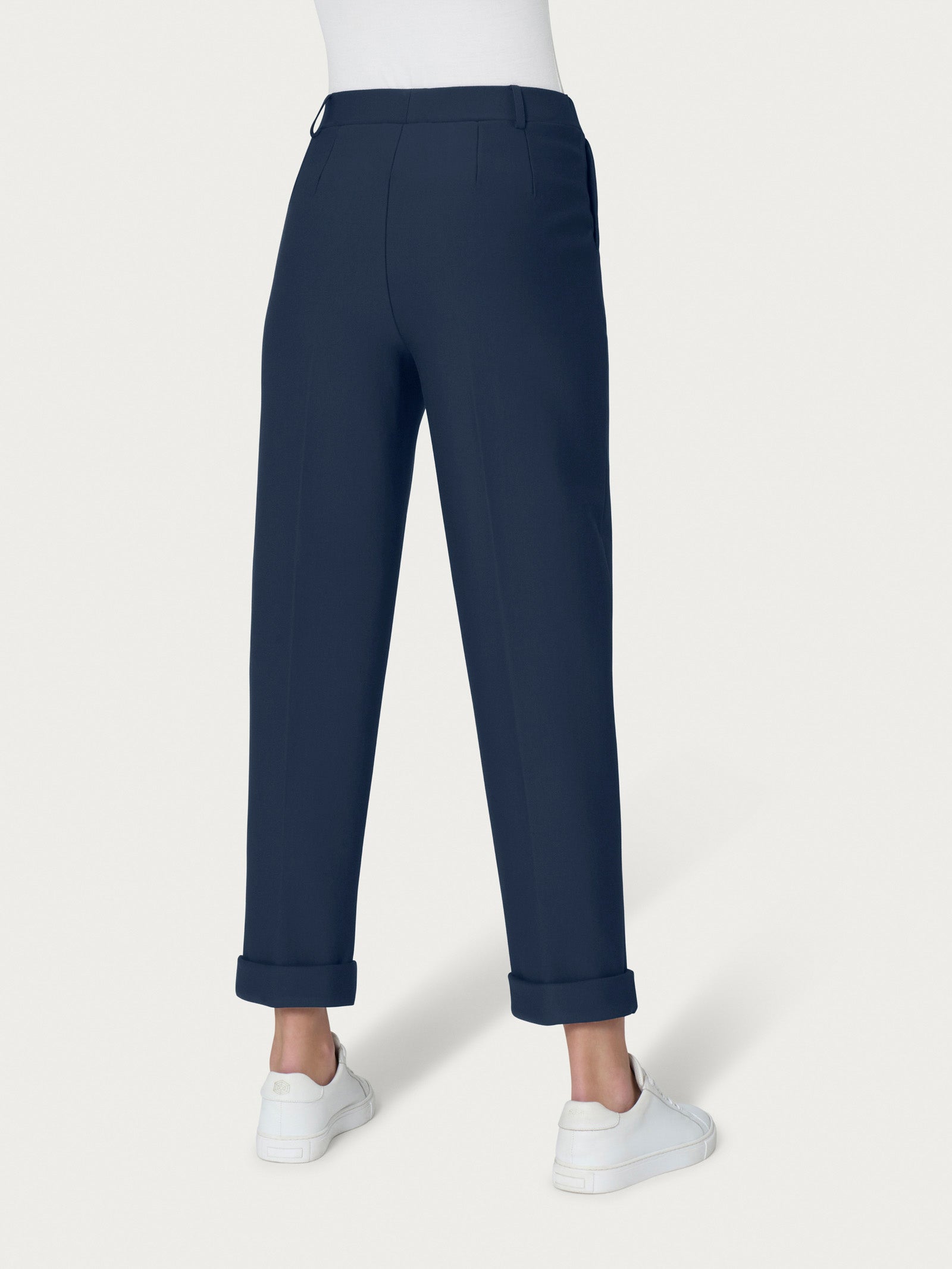 Ragno Compact Light pantalone carota blu Bleu tapered