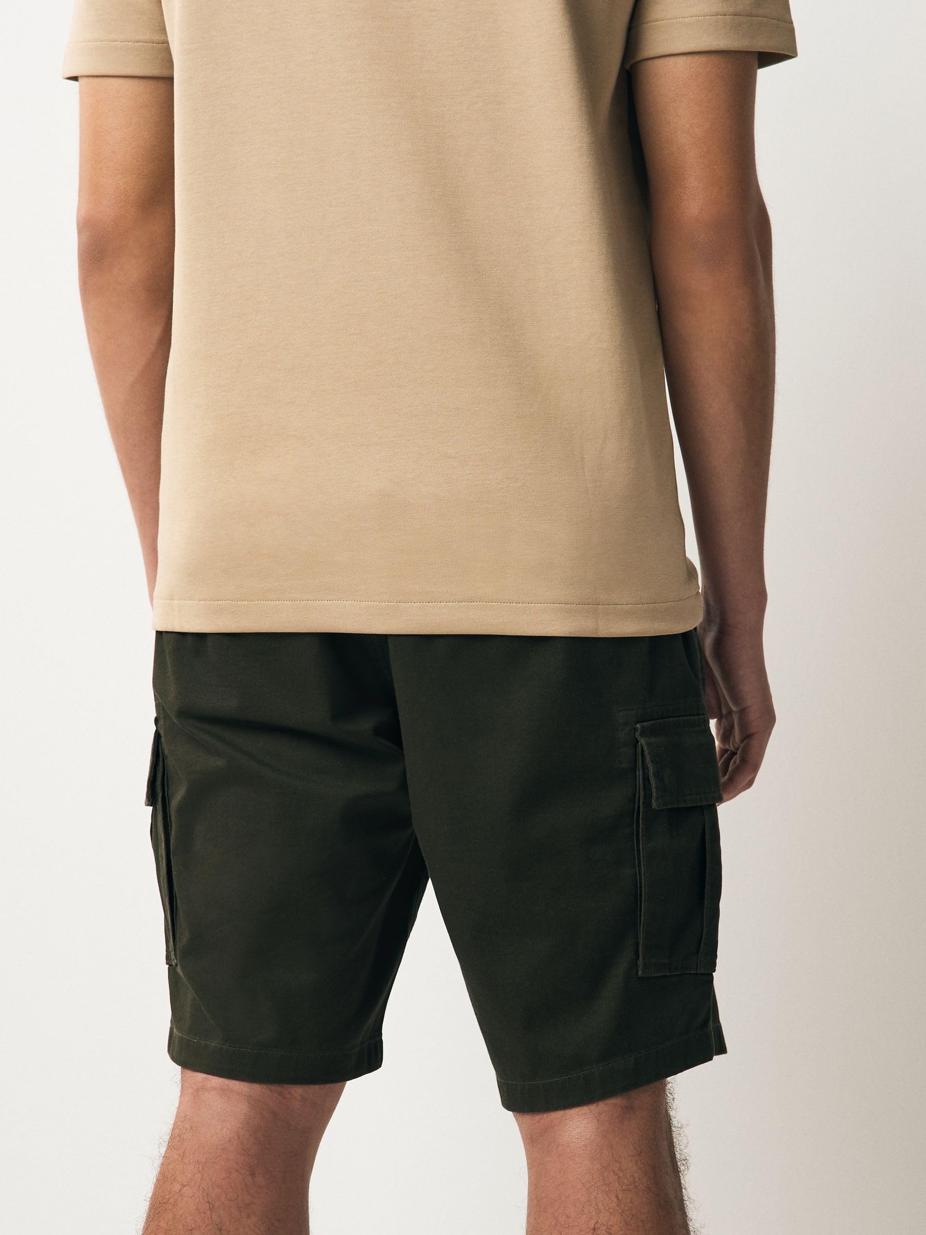 Next shorts cargo elasticizzati uomo cotone uso quotidiano