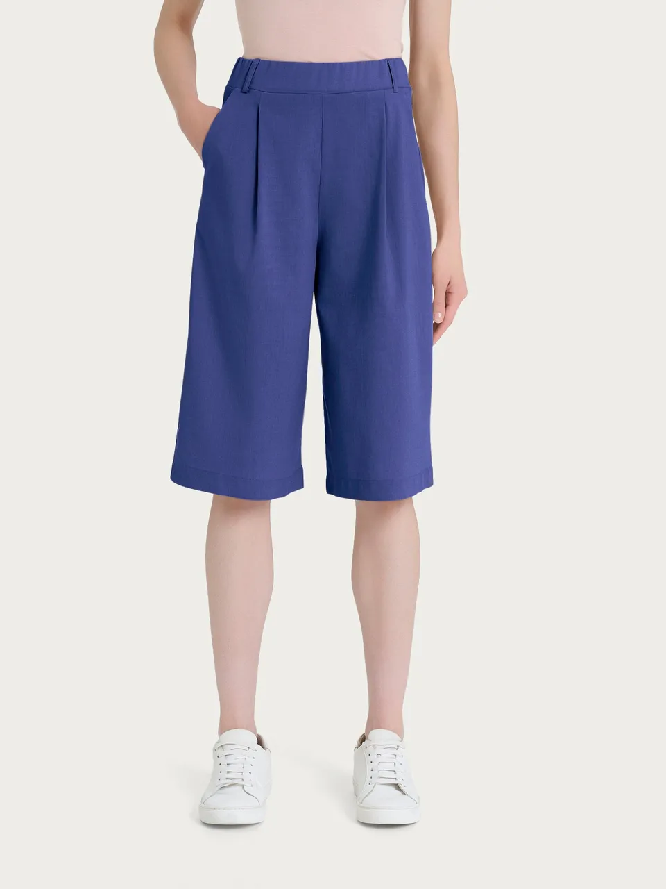 Ragno Super Natural Bermuda con Tasche Skipper Blue donna