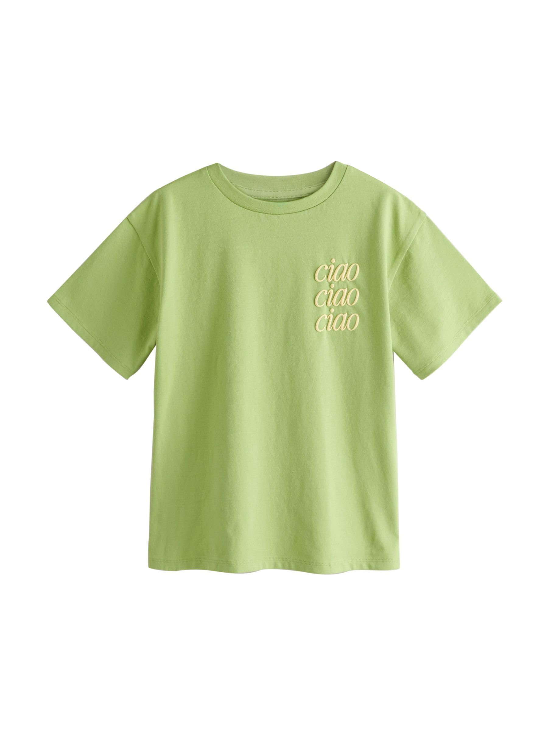 Geo Next Ragazza 4 T-Shirt Stampa Grafica Taglia 152