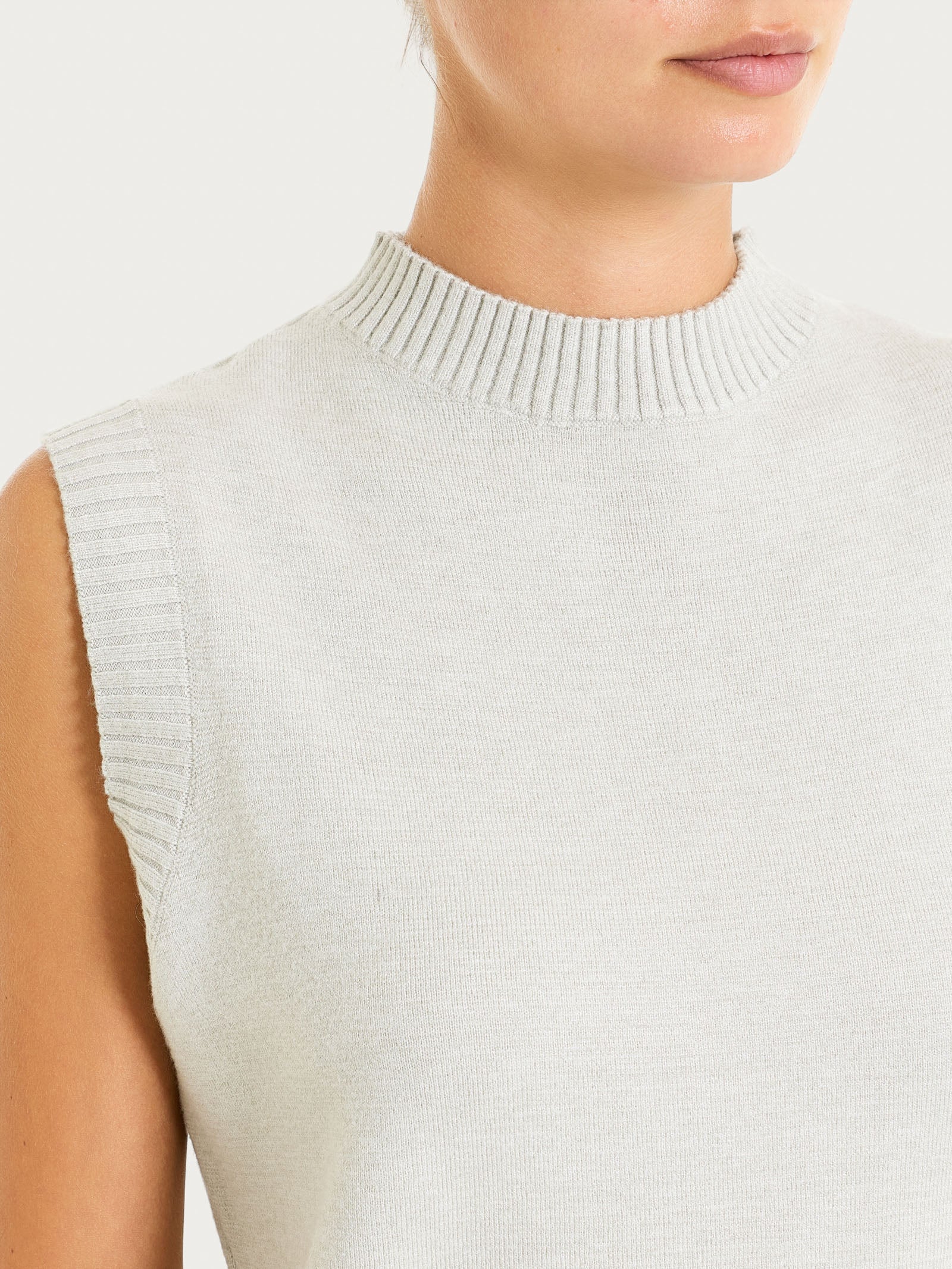 Ragno Super Soft Maglia Smanicata champignon