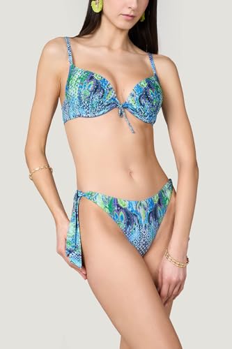 Goldenpoint Samba slip bikini fianco basso multicolor