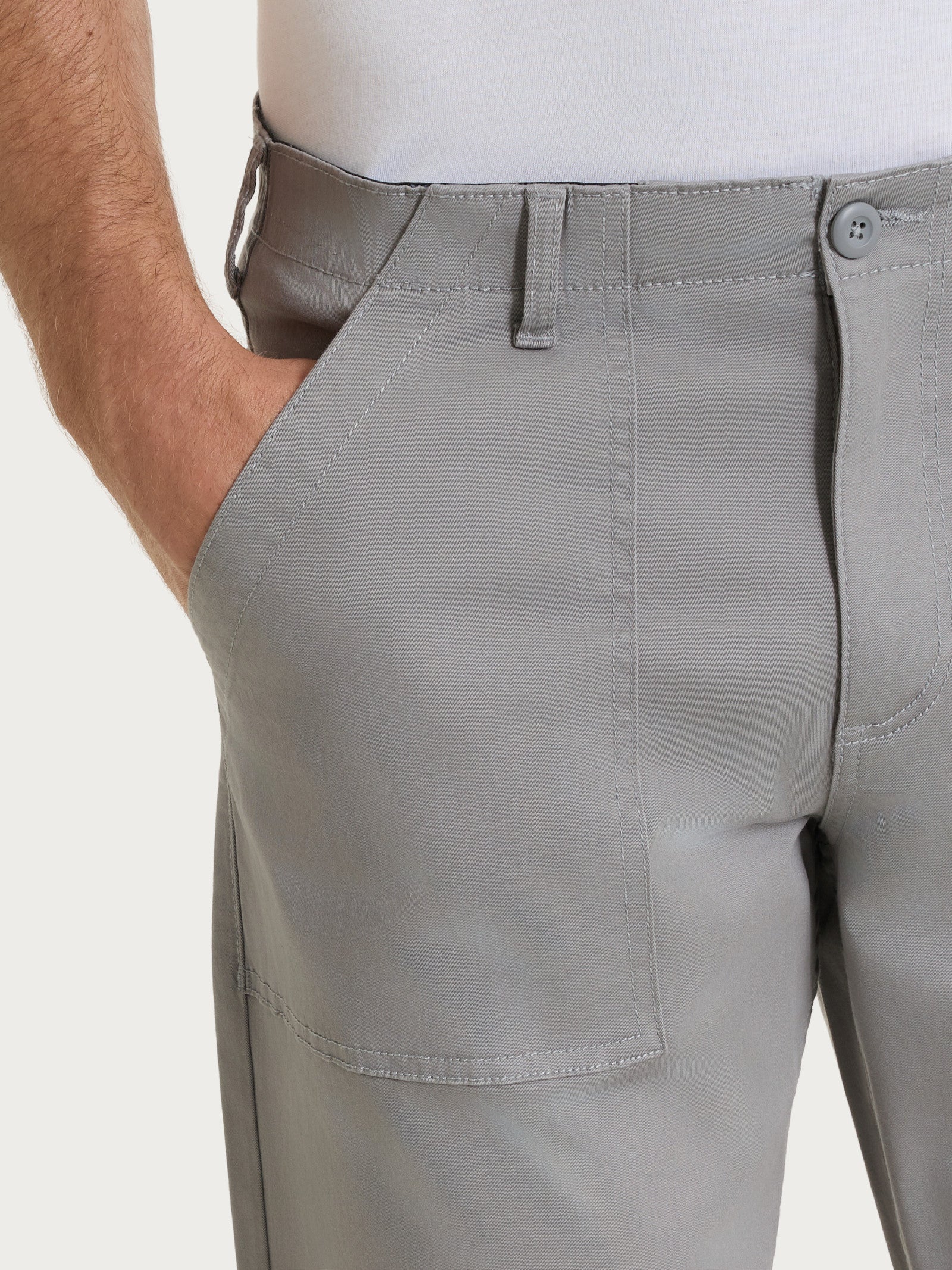 Ragno Explorer pantalone lungo cotone pietra