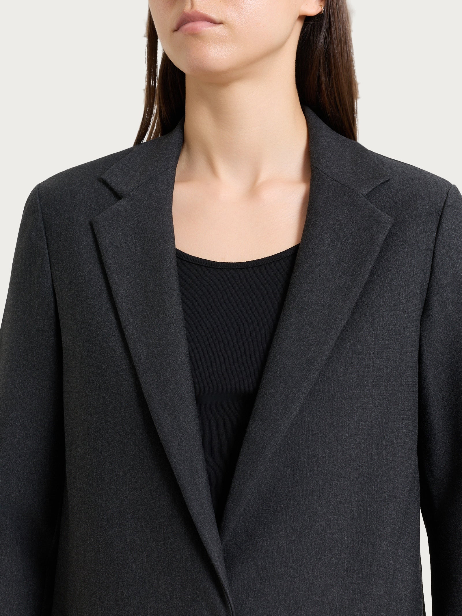 Ragno Compact blazer monopetto un bottone nero Oscuro Mel