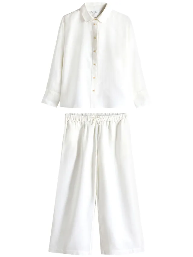 Geo Next The Set completo camicia pantaloni misto lino