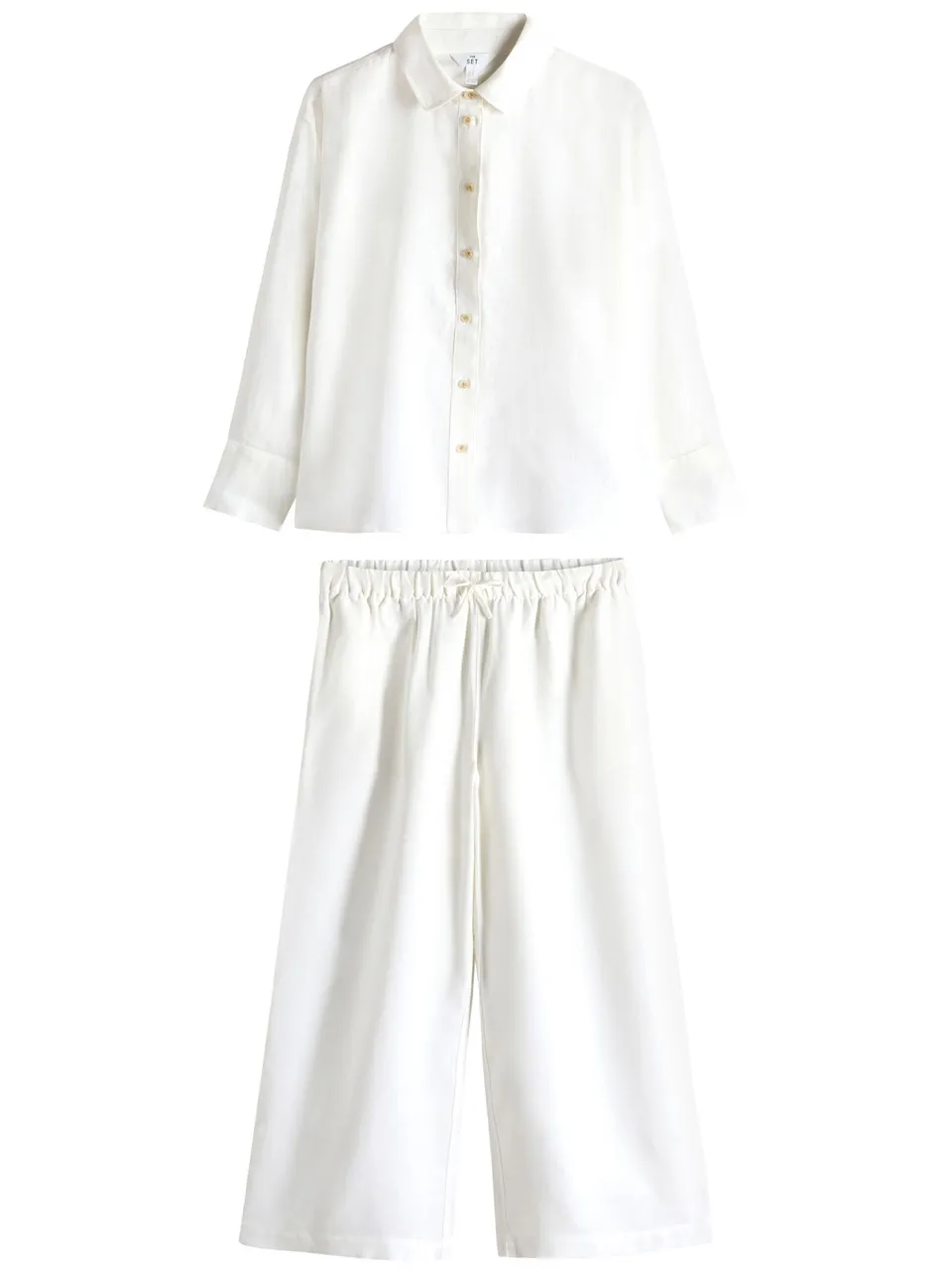 Geo Next The Set completo camicia pantaloni misto lino