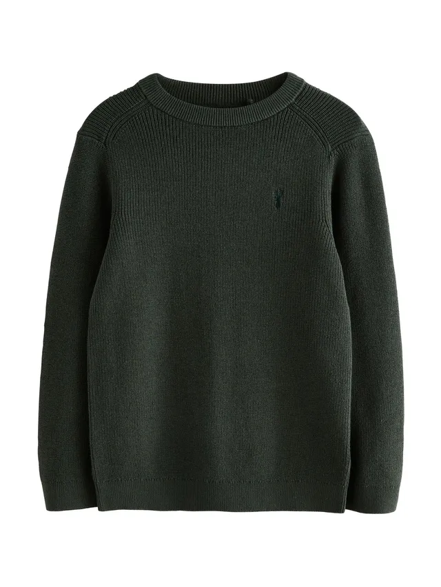 NEXT maglione bambino girocollo 140 cotone cervo