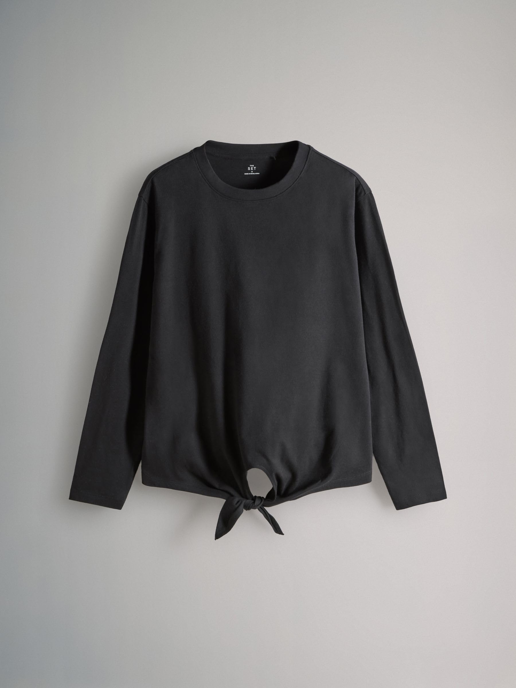 Next The Set T-Shirt Donna Manica Lunga Allacciatura da 3