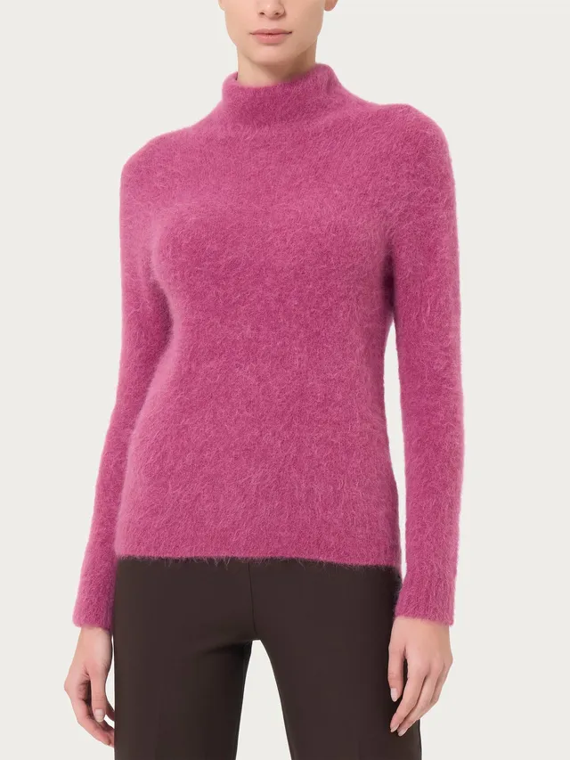 Ragno Merino Soft Lupetto Alpaca Red Violet