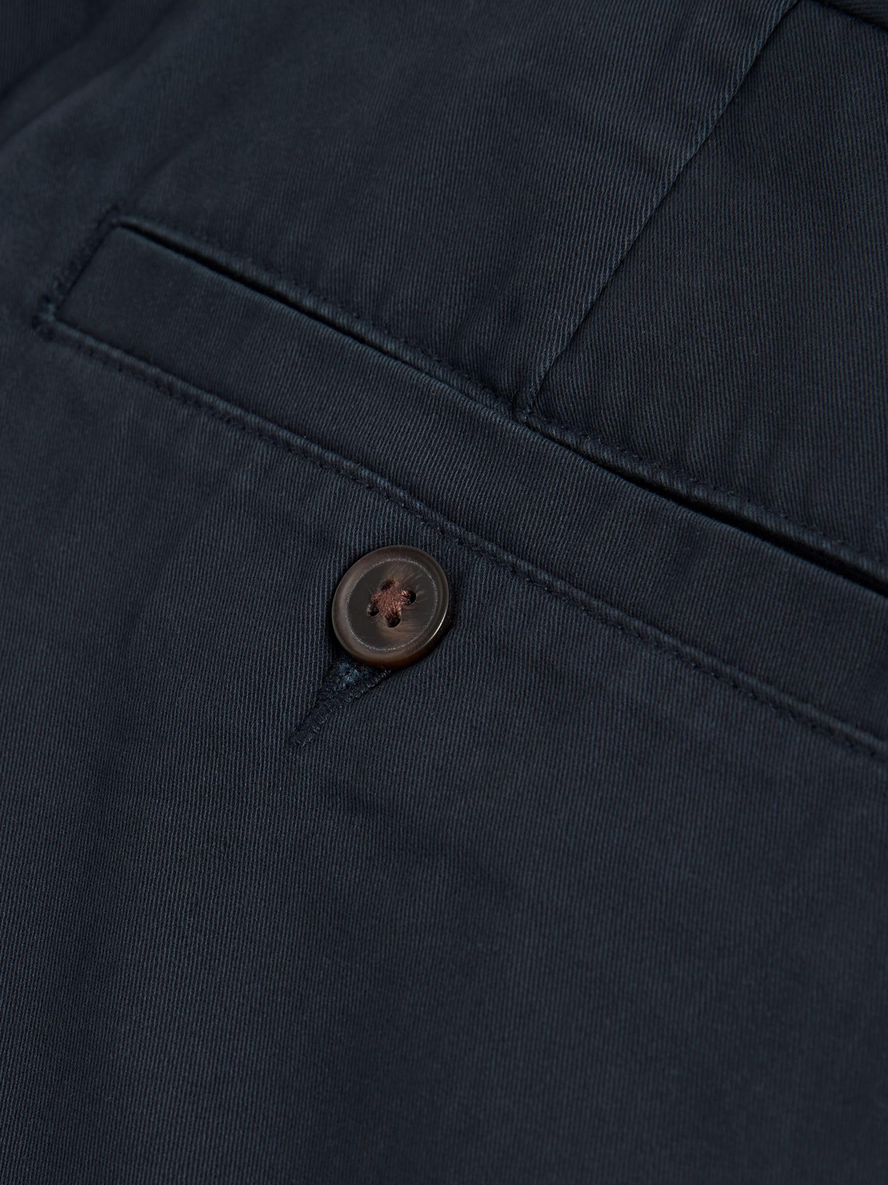 Next Shorts Chino Slim Uomo 30 Blu Elasticizzati