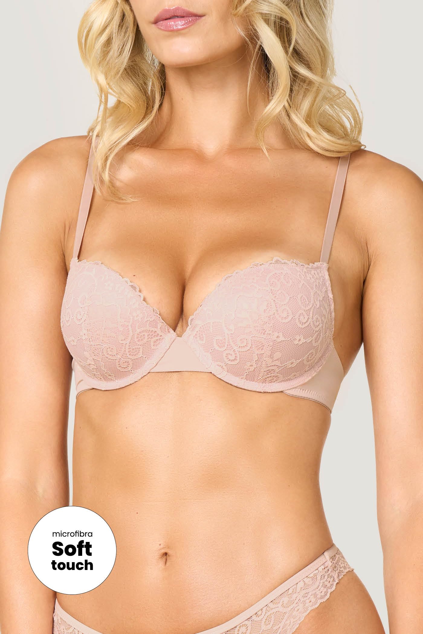 Goldenpoint Circe Bon Ton push up ferretto in pizzo