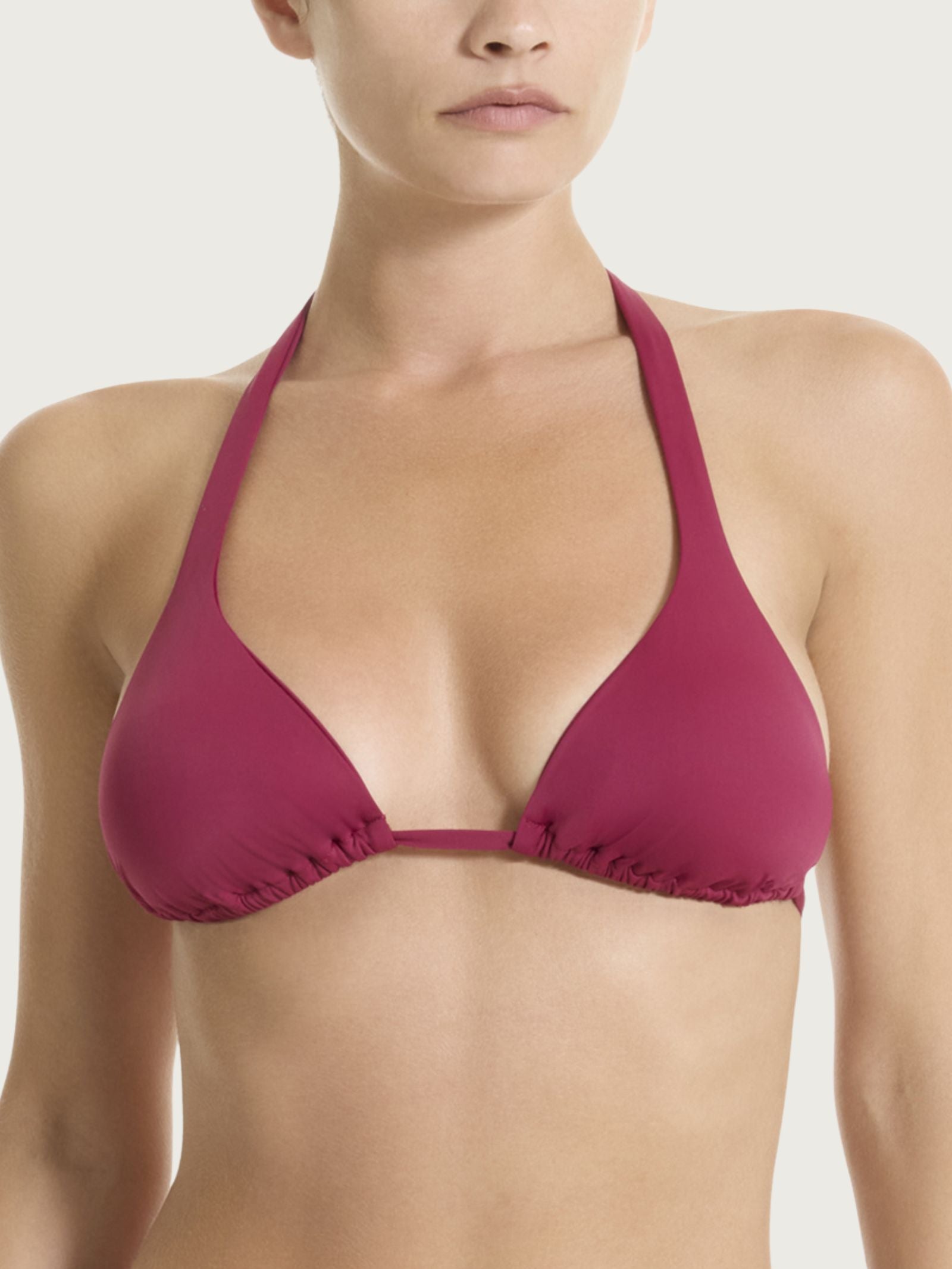 Ragno Invisible Reggiseno triangolo Beet Red microfibra