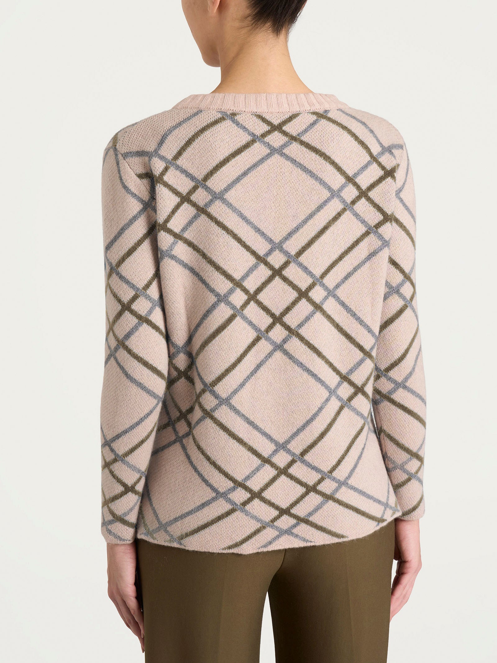 Ragno Natural Soft maglia barchetta fantasia zenzero