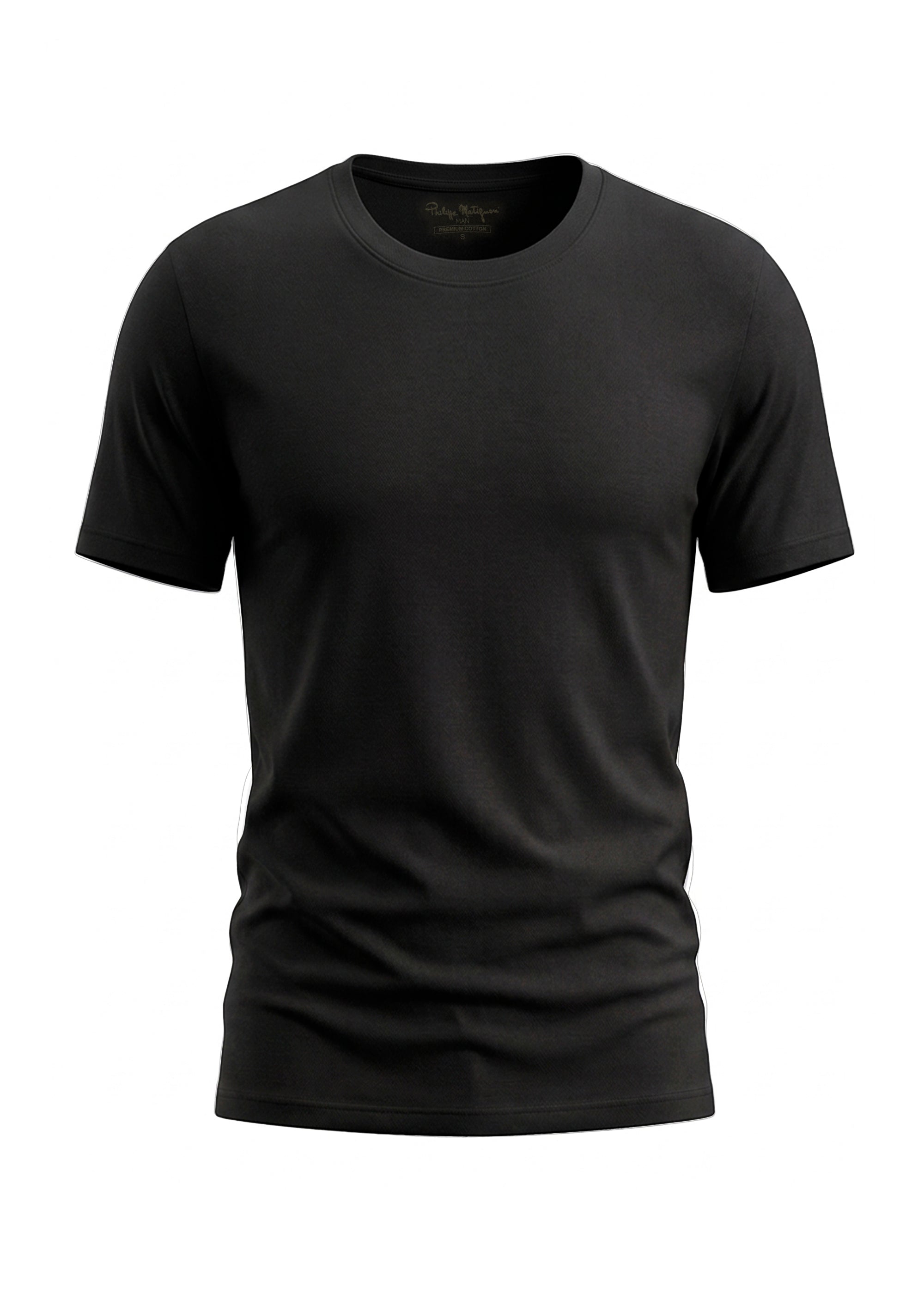 Philippe Matignon T-Shirt Girocollo Uomo Cotone