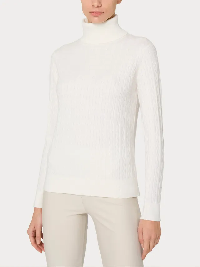 Ragno Dolcevita Super Soft Maglia Collo Roulè Avorio
