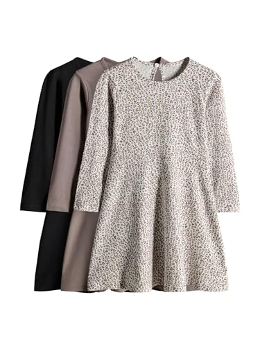 Next The Set Vestito Skater Bambina Manica Lunga da 3