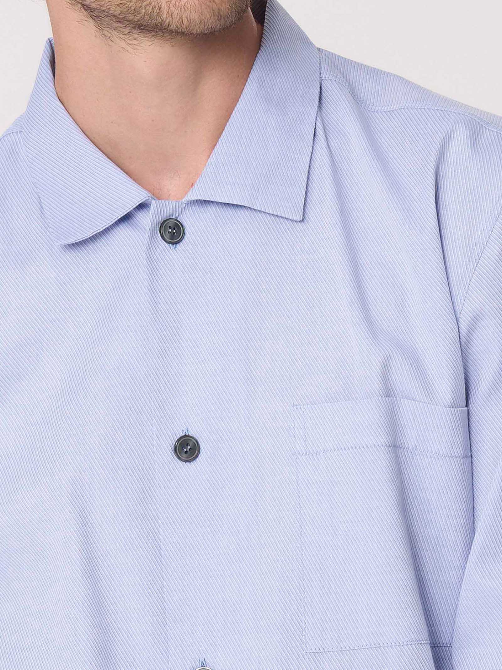 Ragno Classic pigiama aperto lungo cotone skipper blue