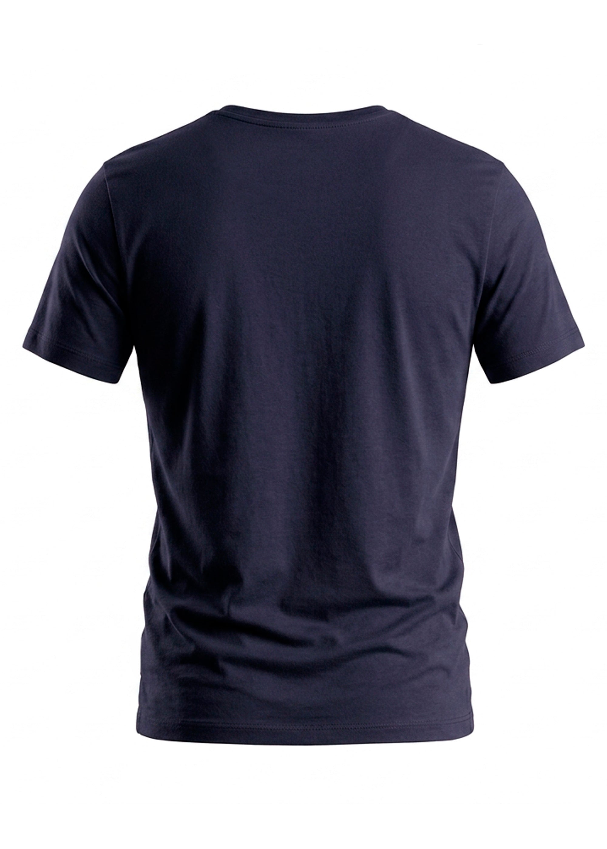 Philippe Matignon T-Shirt Uomo Scollo V in Cotone Elasticizzato
