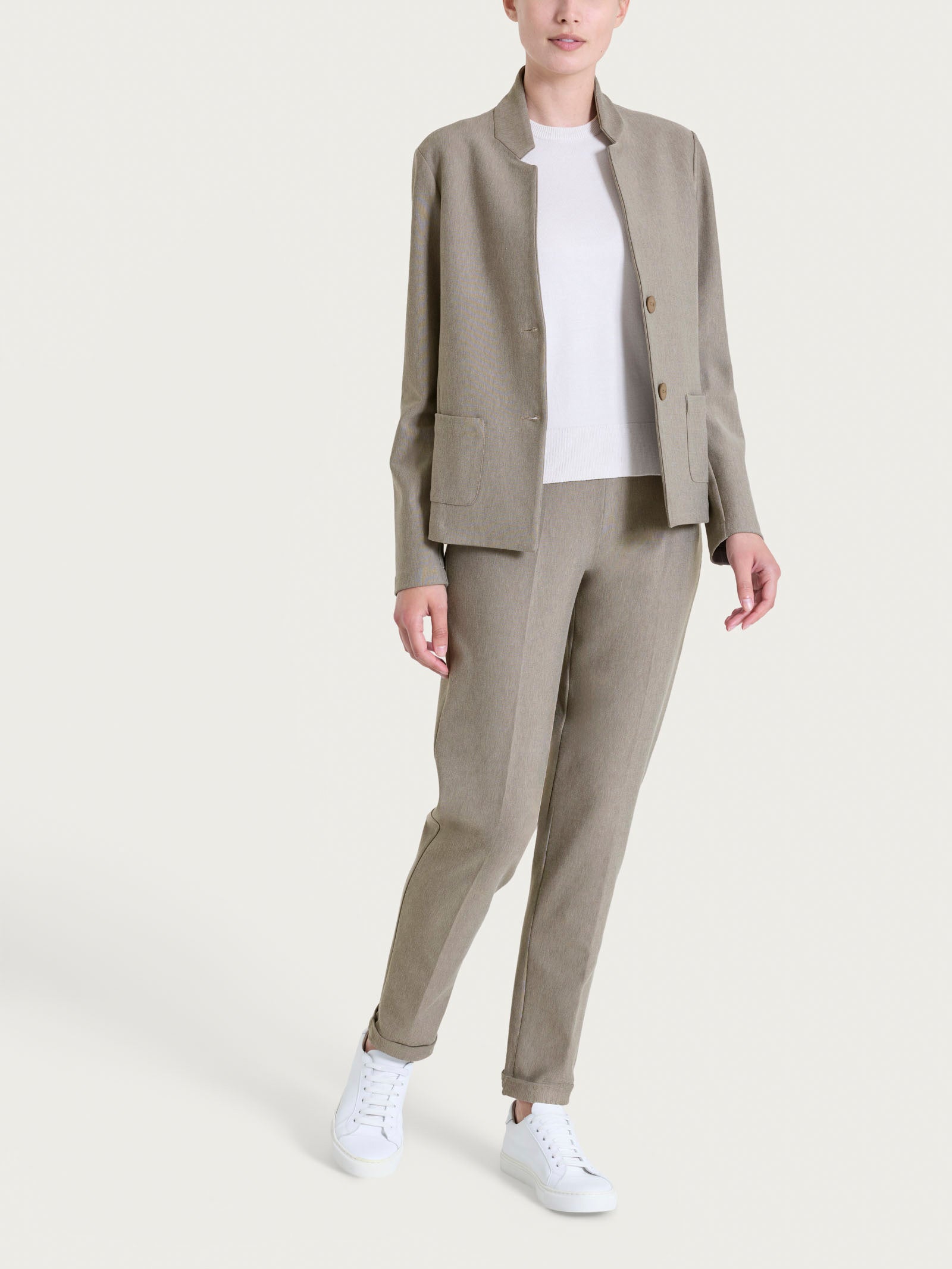Ragno Compact Blazer Corto Glace Viscosa