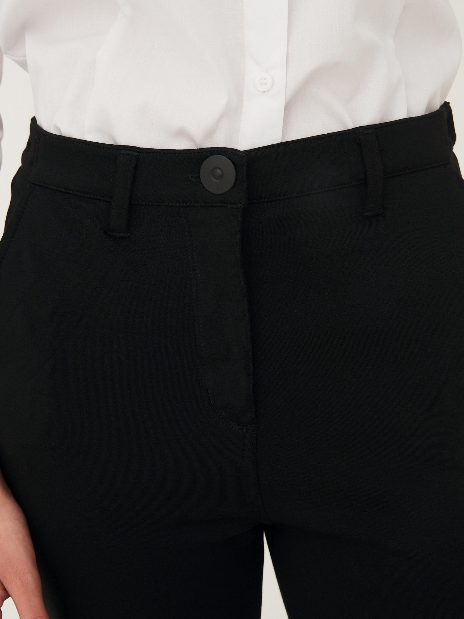 Next Senior pantaloni scuola bambina vita alta