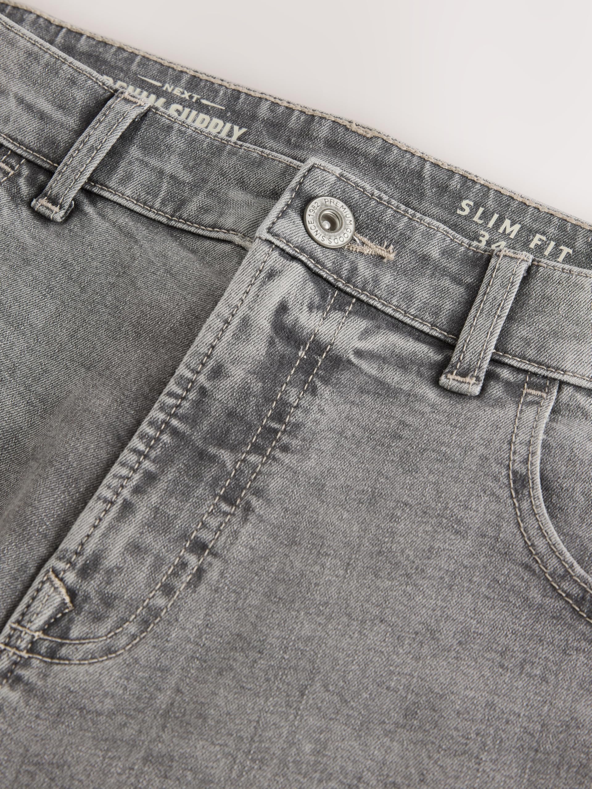 Next Classico jeans uomo elasticizzati grigio W42 L31