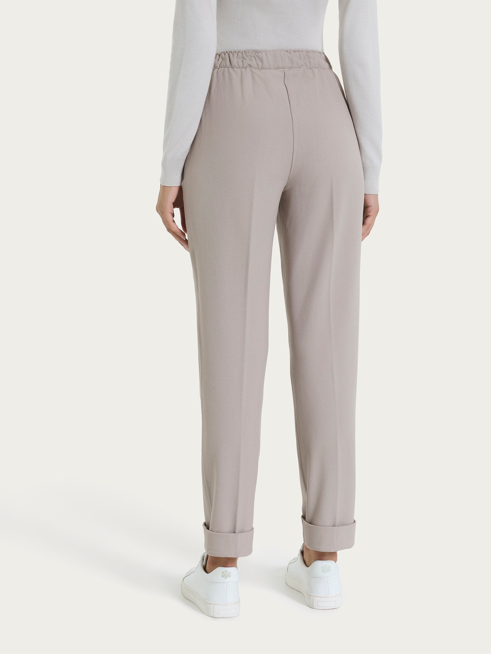 Ragno Compact Pantalone Dritto flanella Nude