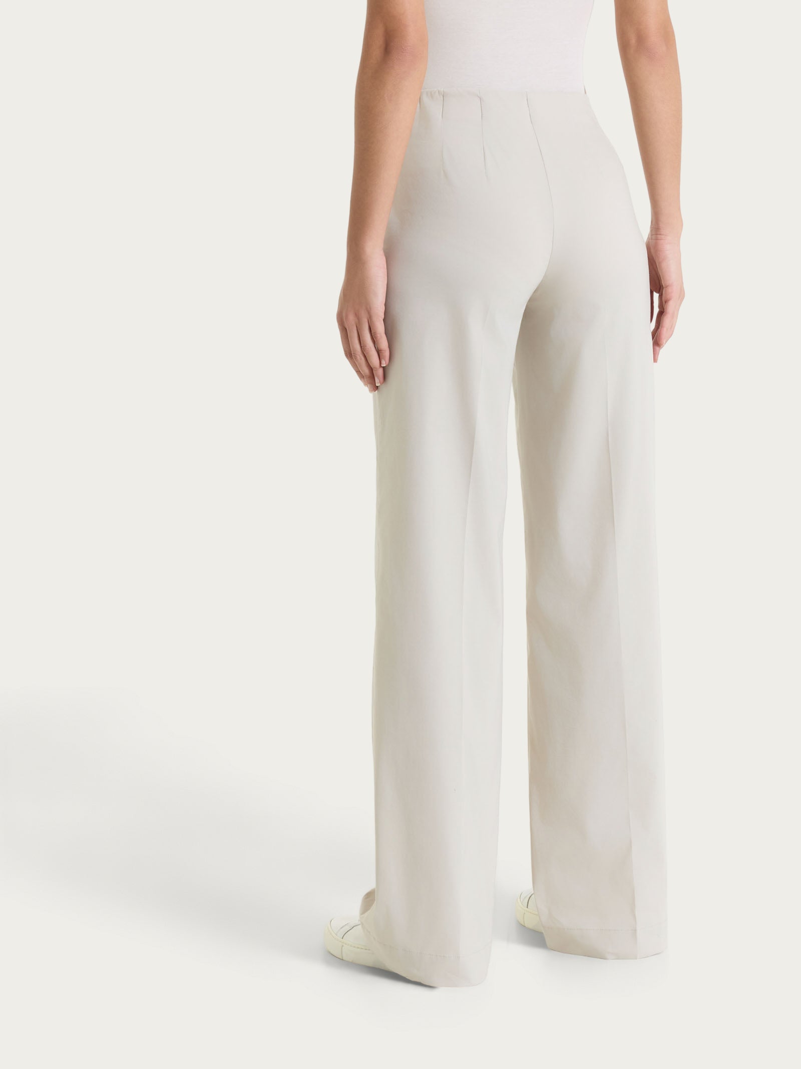Ragno Super Fresh pantalone palazzo Champignon leggero