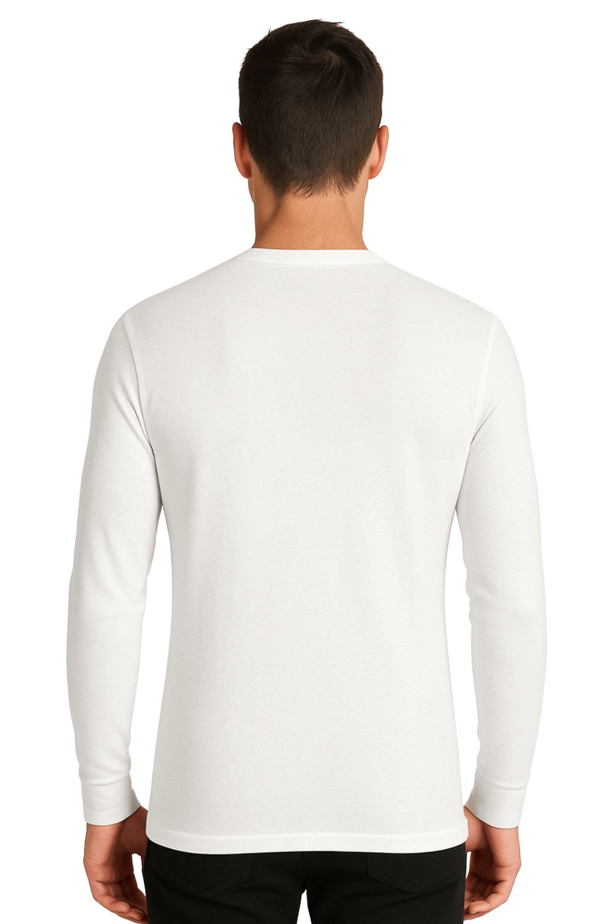 Lady C Maglia Intima Uomo Manica Lunga Cotone Bianca M Calda