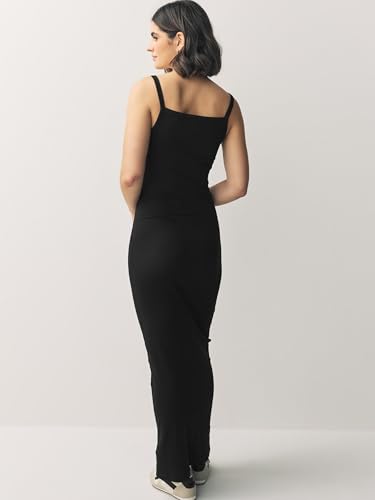 Next Abito Maxi Costine Spalline Donna