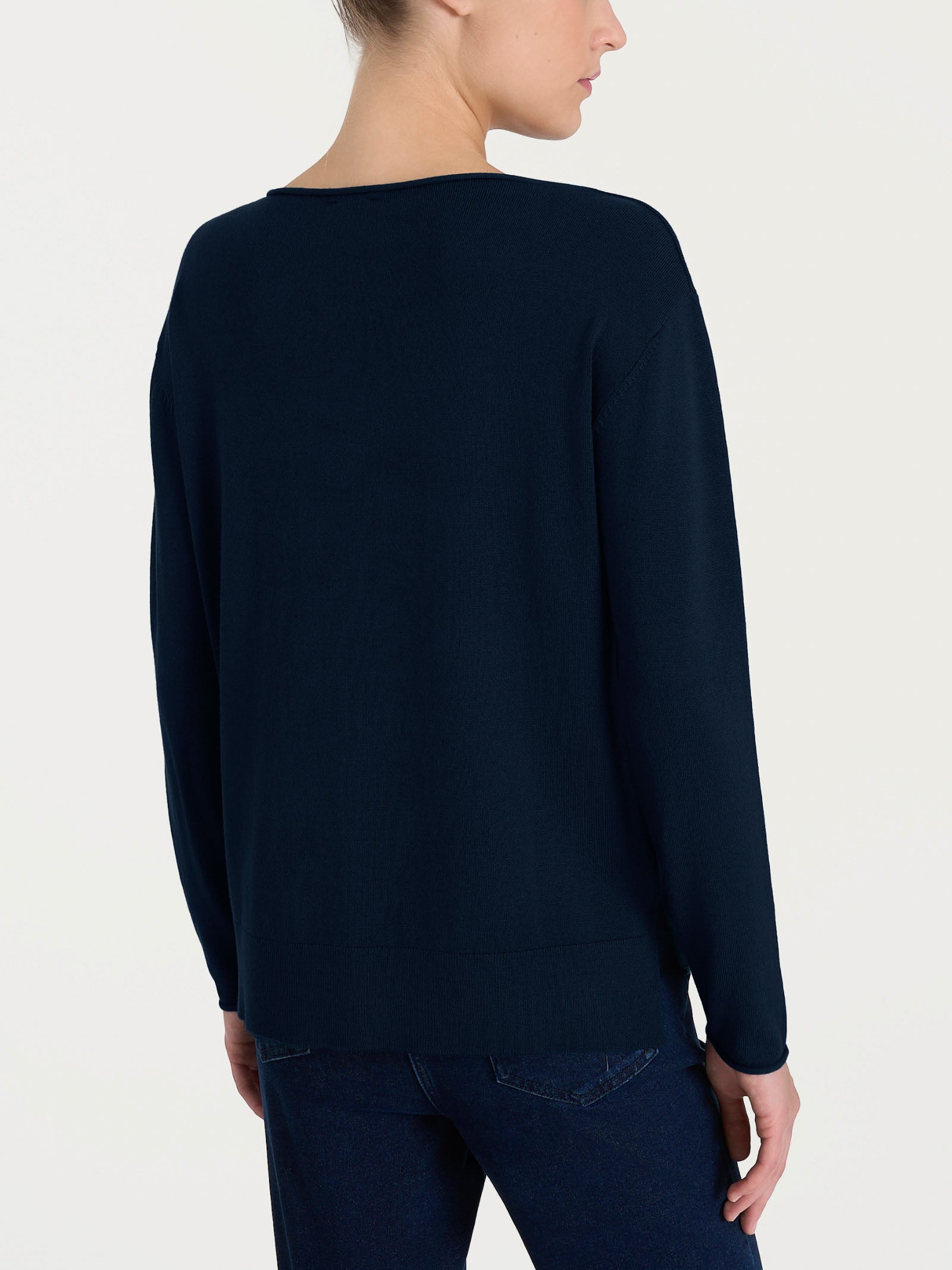 Ragno Four Seasons Maglia Asimmetrica Bleu barchetta