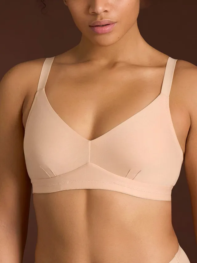 Ragno beYOUtiful YouUp reggiseno Smoke Gray cotone