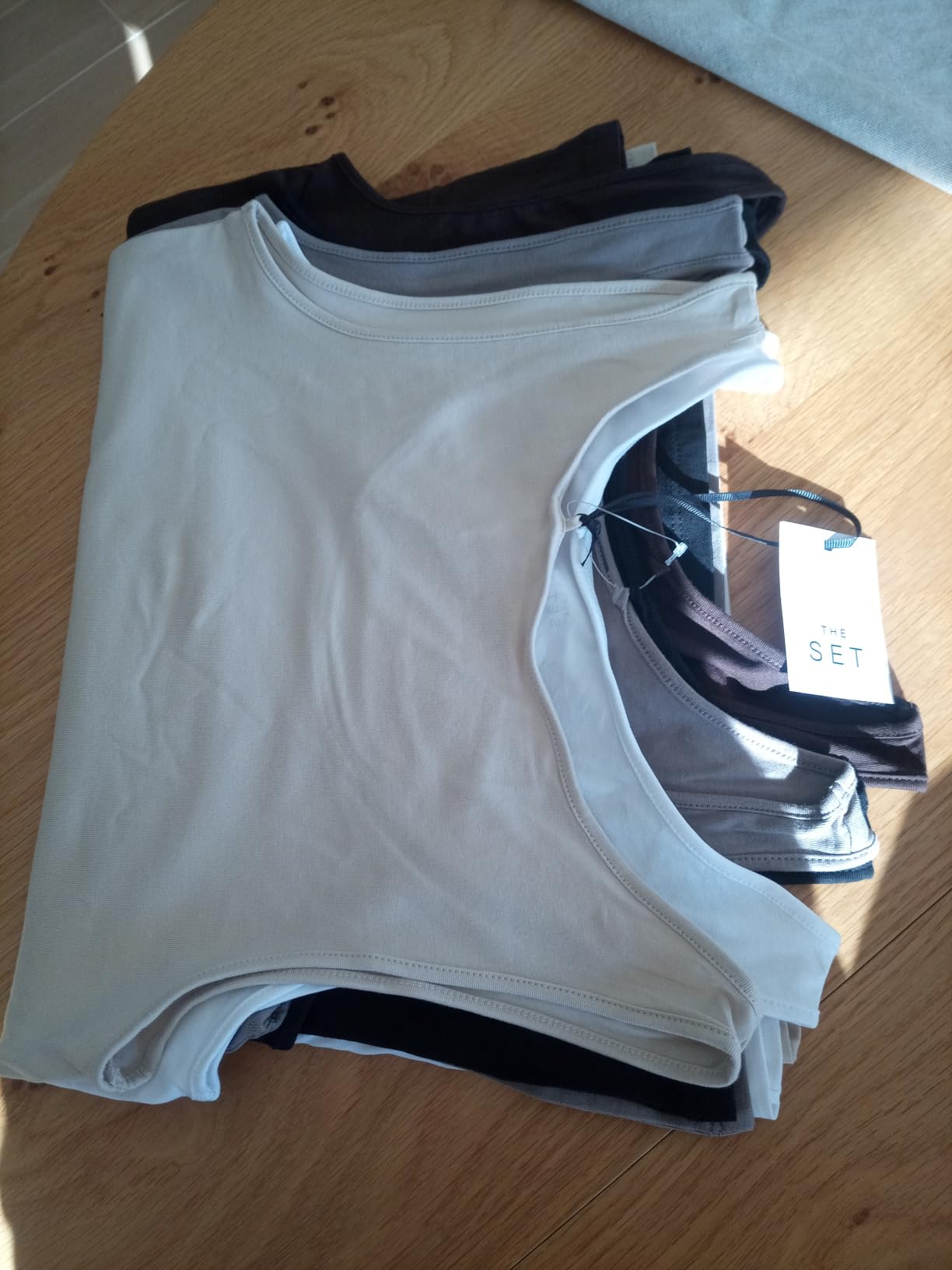 Next The Set Canottiera Donna 5 Pezzi Cotone Elasticizzato