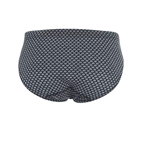 Lady C slip uomo cotone 6 pezzi nido d'ape assortiti