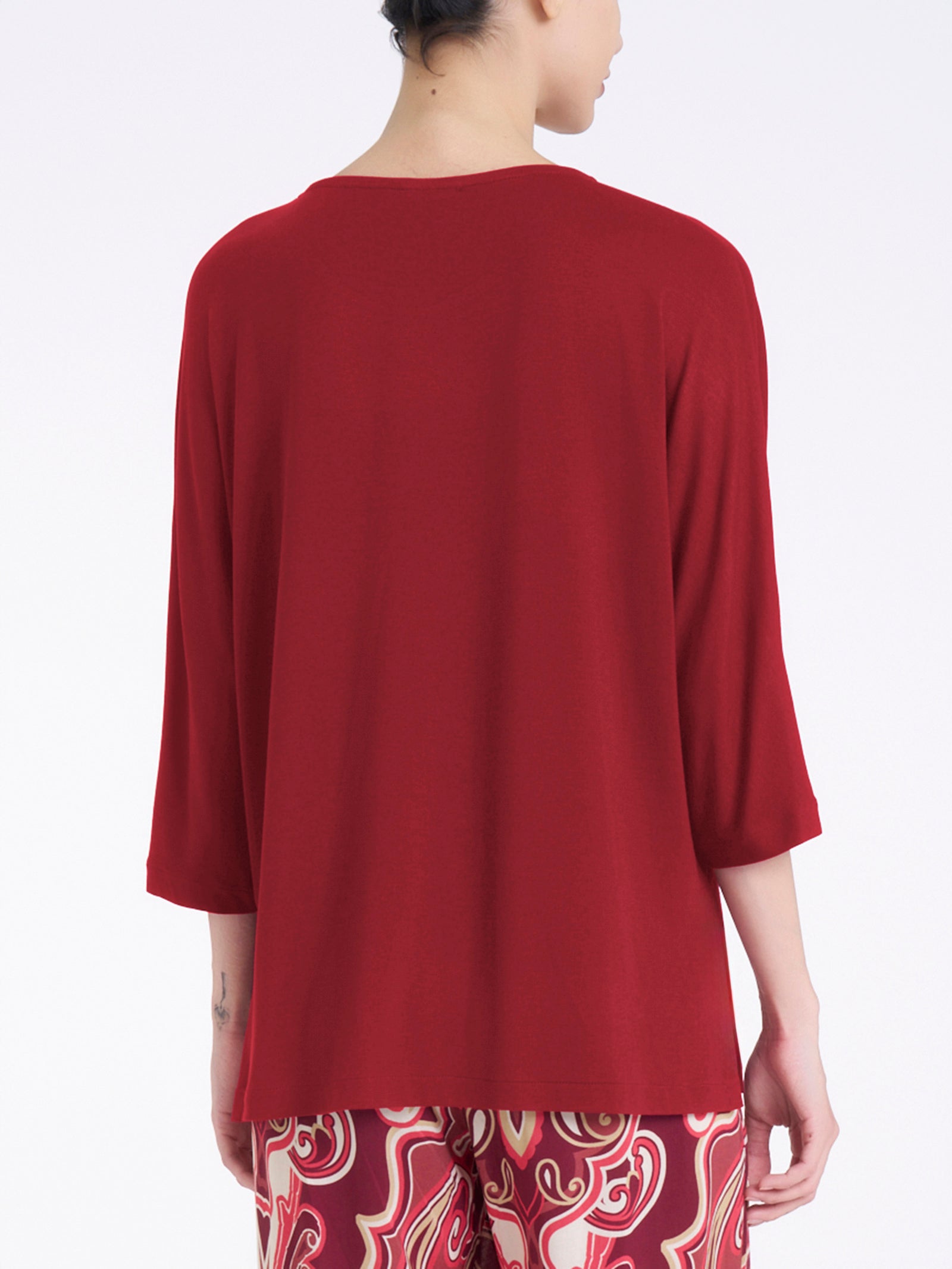 Ragno Viscosa Summer Maxi T-Shirt maglietta viscosa Brandy Snifter