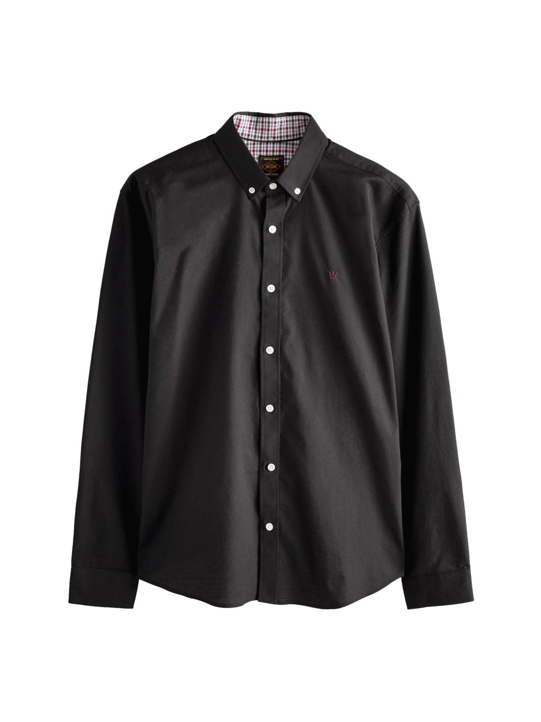 Next Oxford camicia uomo maniche lunghe elasticizzata