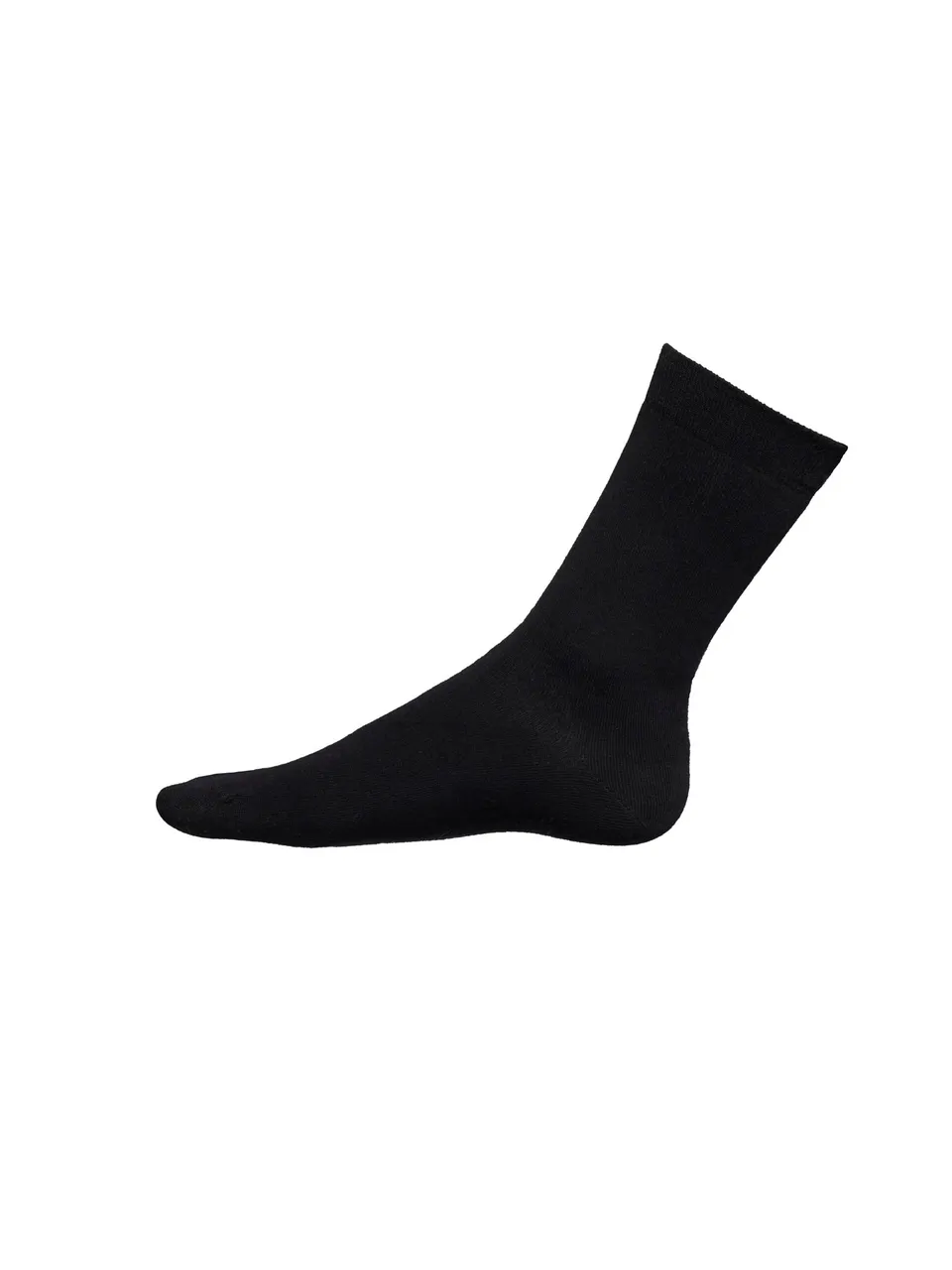 Ragno Calza Corta Uomo Nero Caldo Cotone