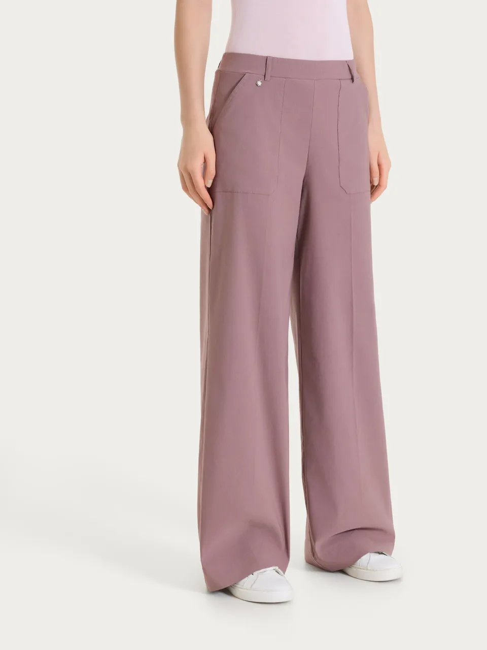 Ragno Super Fresh Pantalone Palazzo Twilight Lino Fresco
