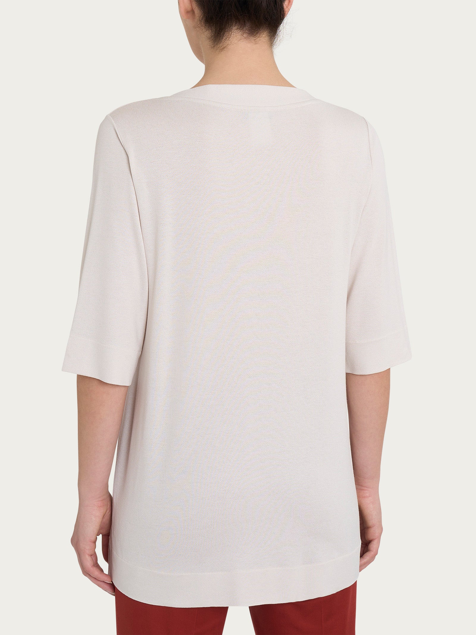 Ragno Viscosa Summer Maglietta Manica 3/4 Champignon