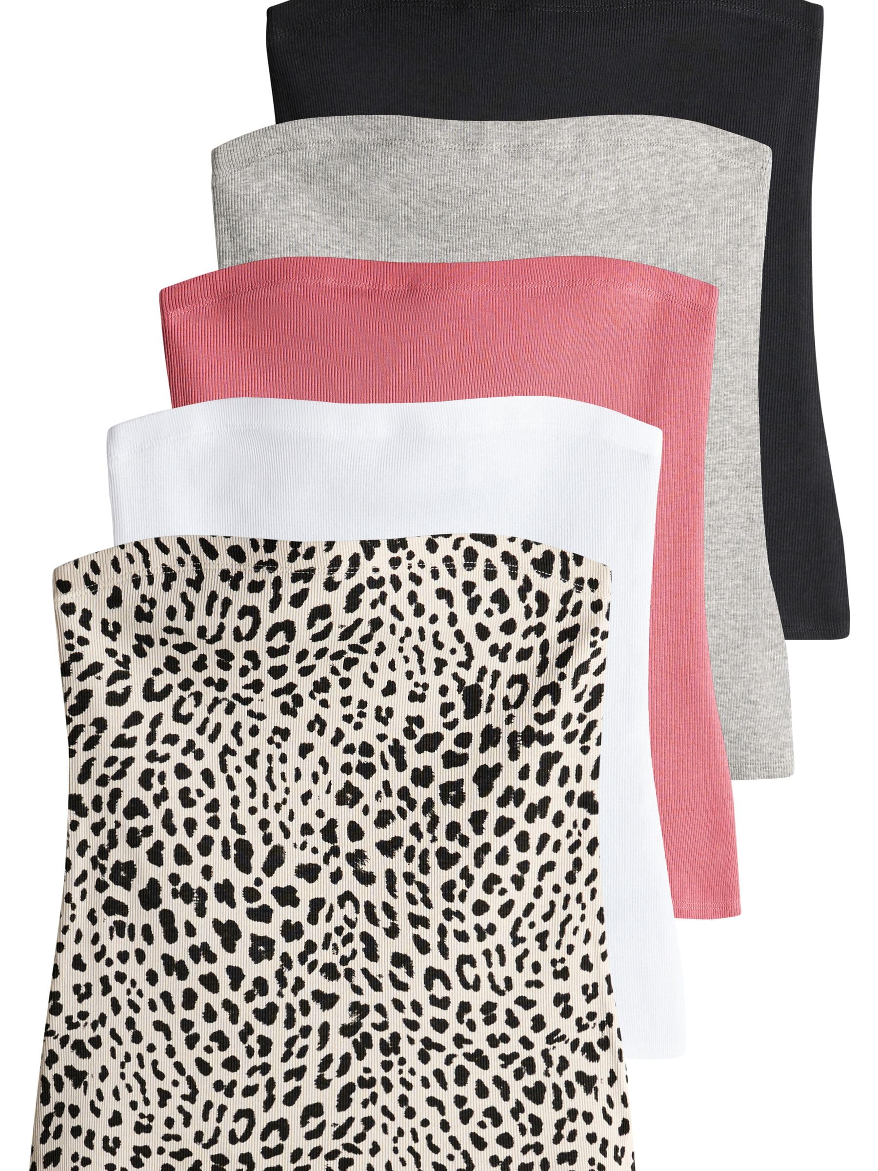 Geo Next The Set top fascia donna 5 pezzi coste pastello