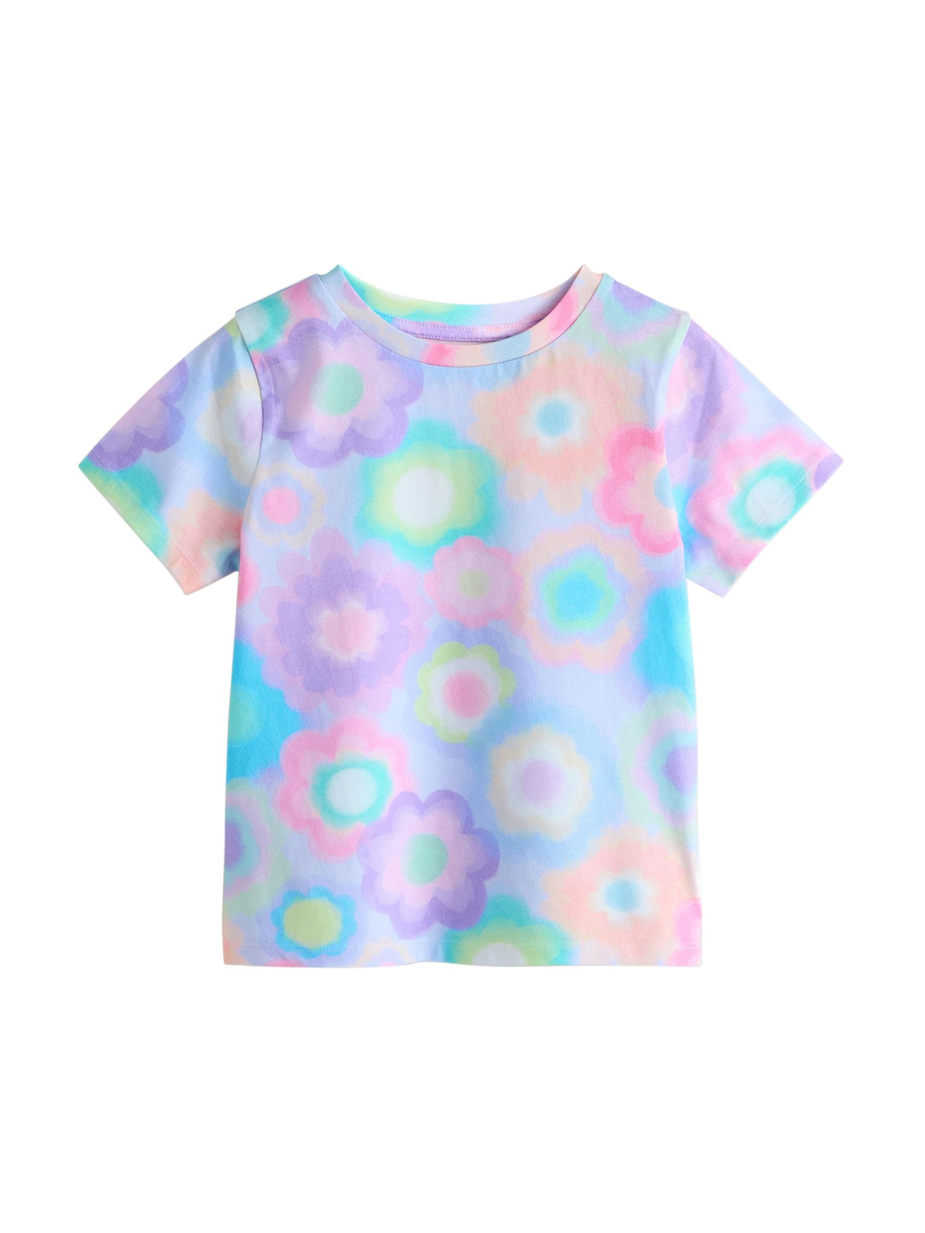 Geo Next t-shirt bambina 98 5 pezzi girocollo
