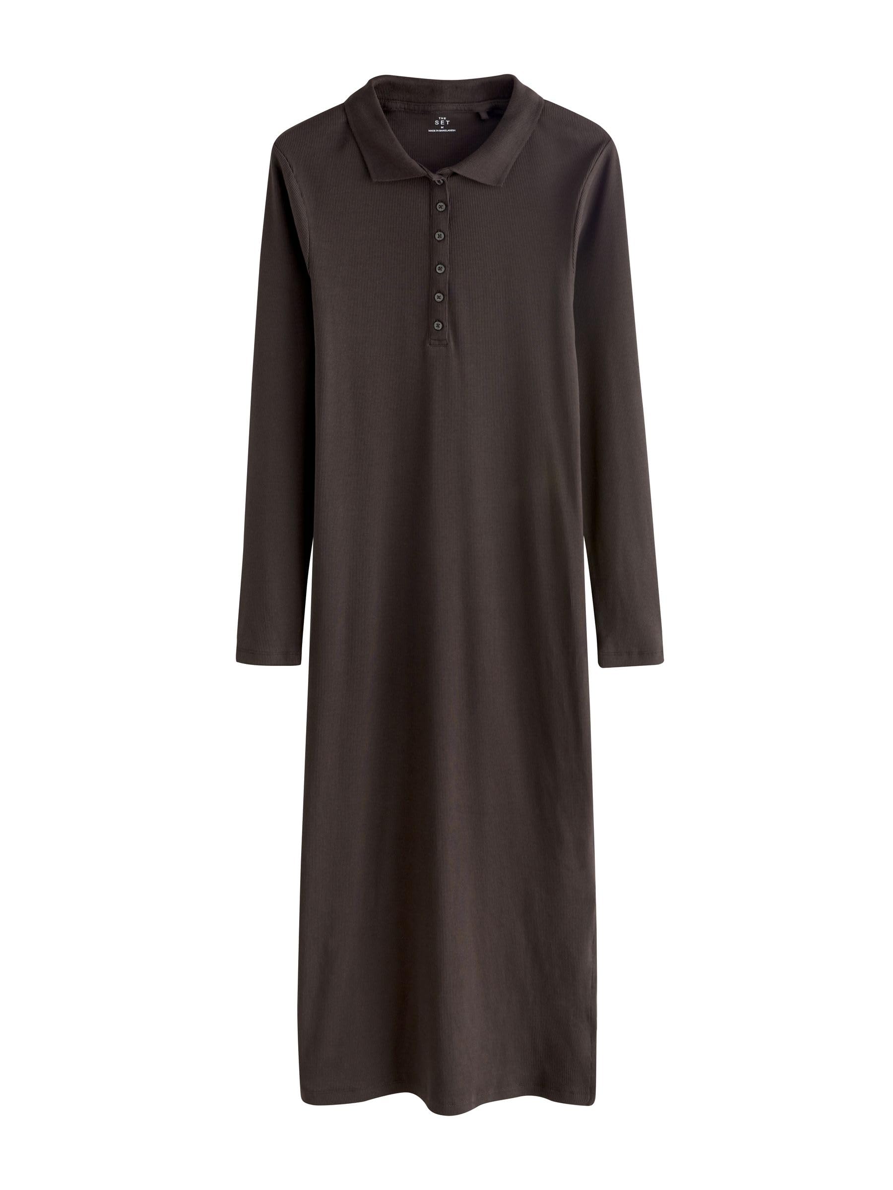 Geo Next The Set vestito coste midi collo confezione 2 pezzi