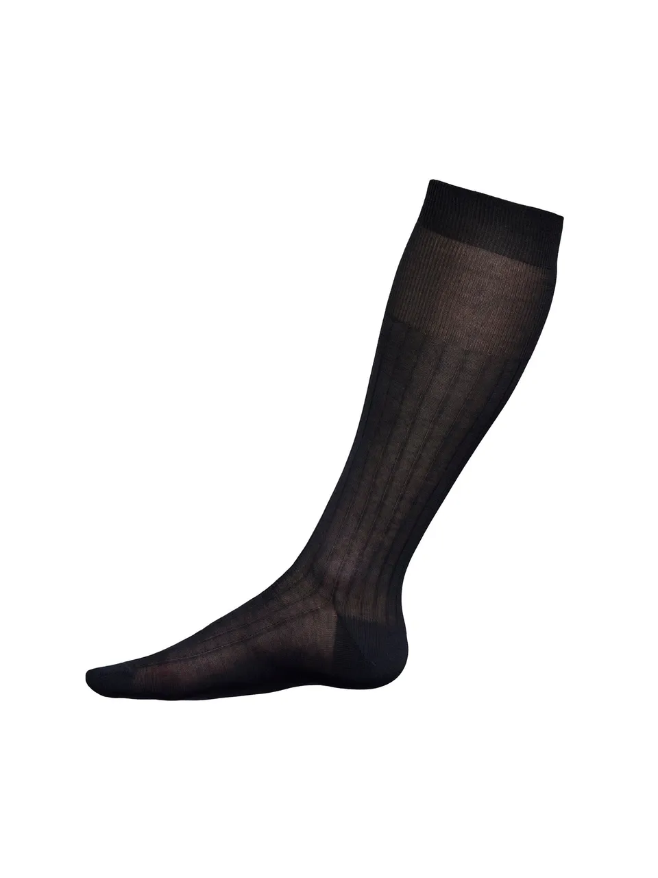 Ragno Filo di Scozia Calza Sottoginocchio Calze Cotone Blu Outer Space