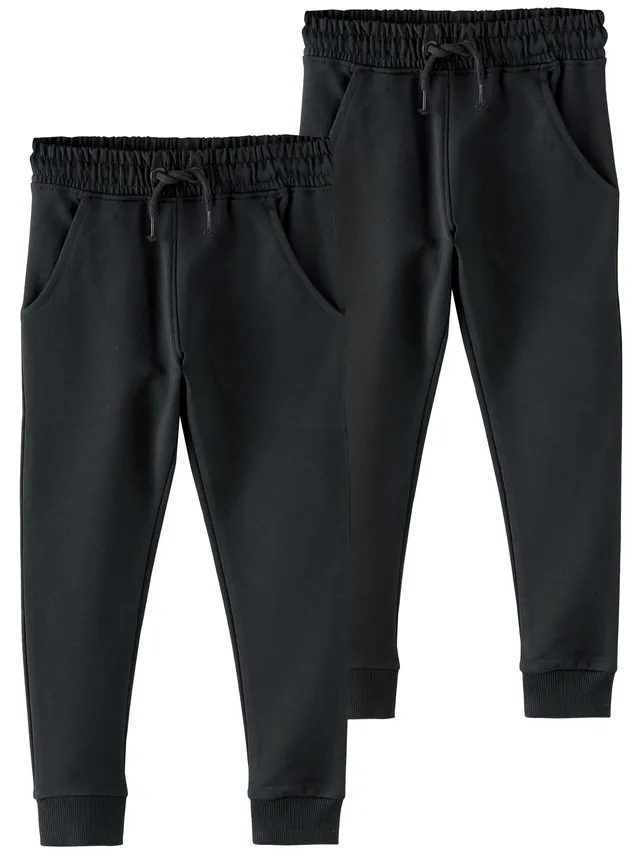 Next pantaloni jogging ragazza skinny neri 16 anni 2 pz