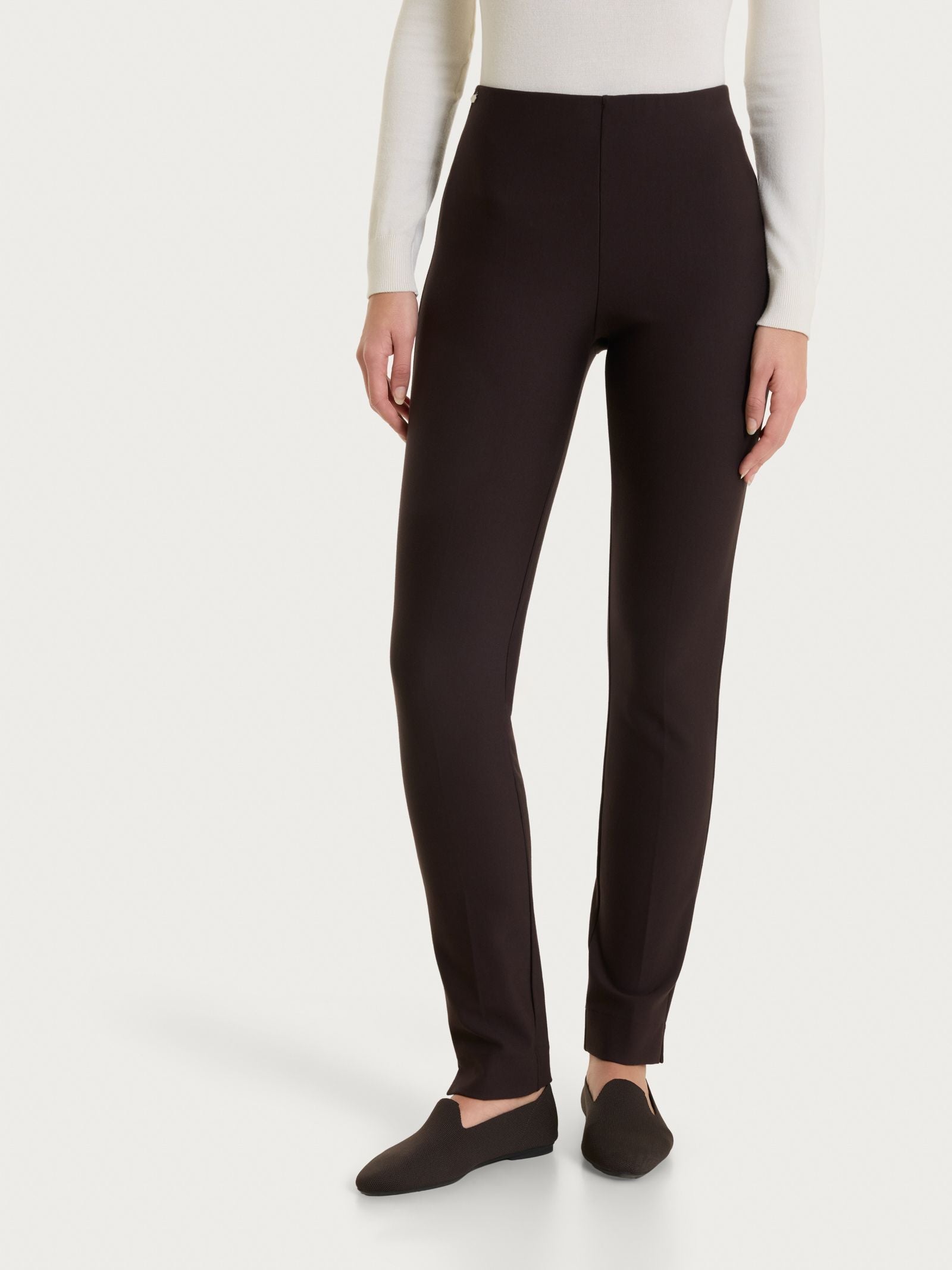 Ragno Compact Pantalone Sigaretta Chocolate Torte skinny