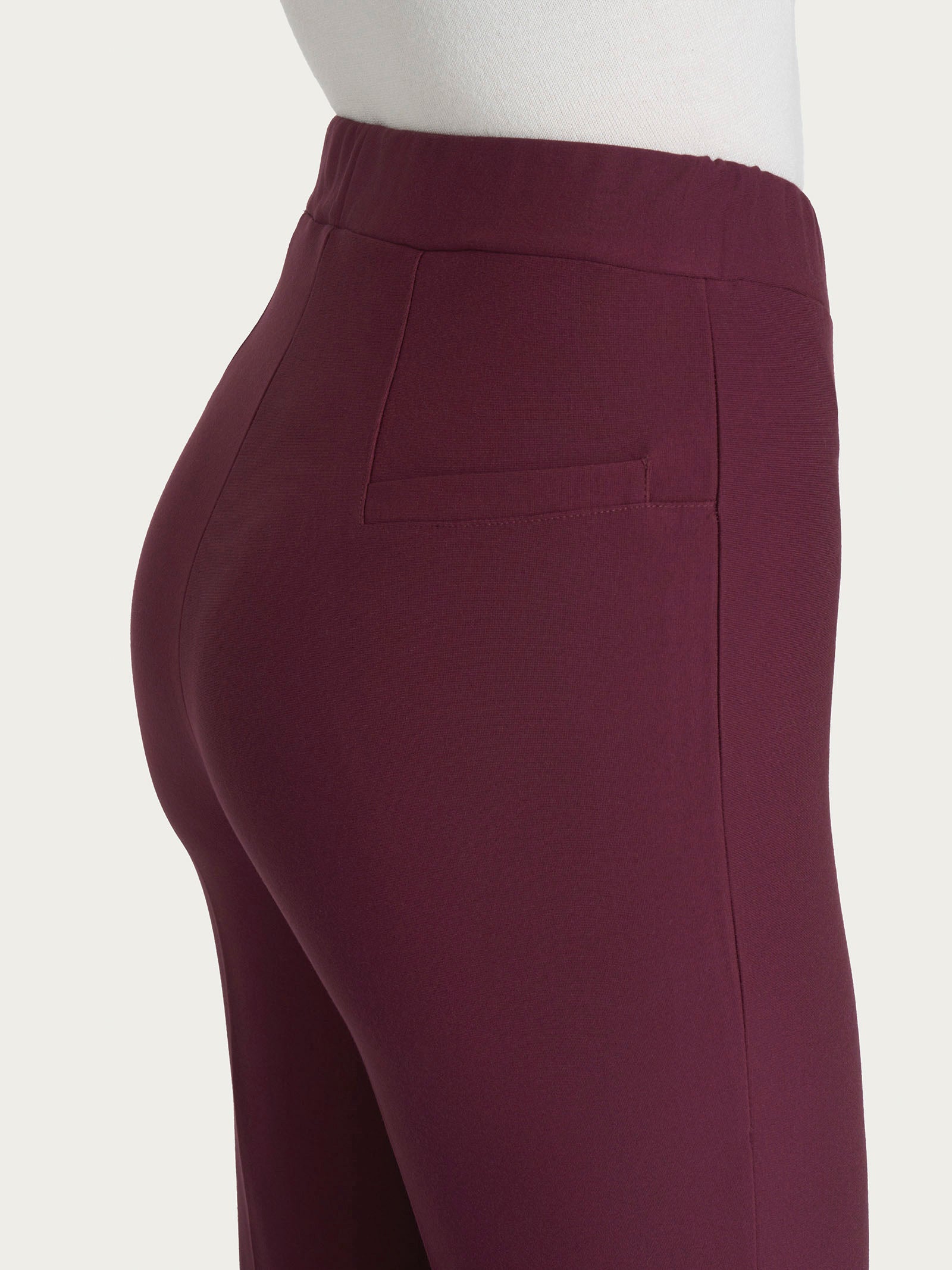 Ragno Compact pantalone flare donna Fig elasticizzato